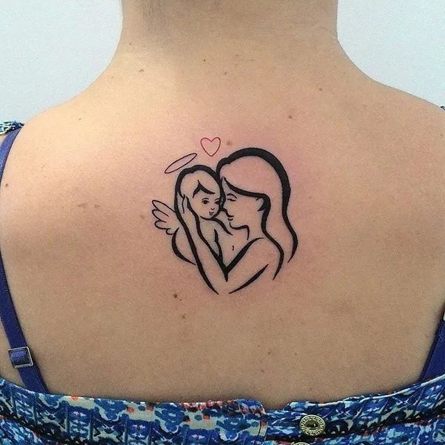 ▷ Tatuajes en honor a bebés que están en el cielo | Tatuajes y más