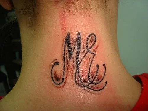 Iniciales de tatuajes - Imagui