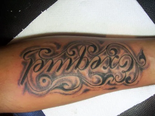 Letras manuscritas para tatuajes con sombras - Imagui Letras manuscritas para tatuajes con sombras - Imagui