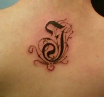 Letra j para tattoo - Imagui