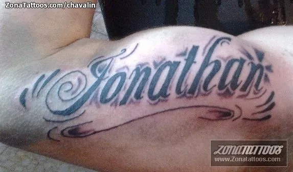 Tatuajes de letras jonathan - Imagui