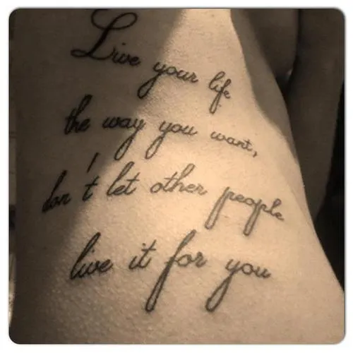 Tatuajes con letras | Wildtattoos