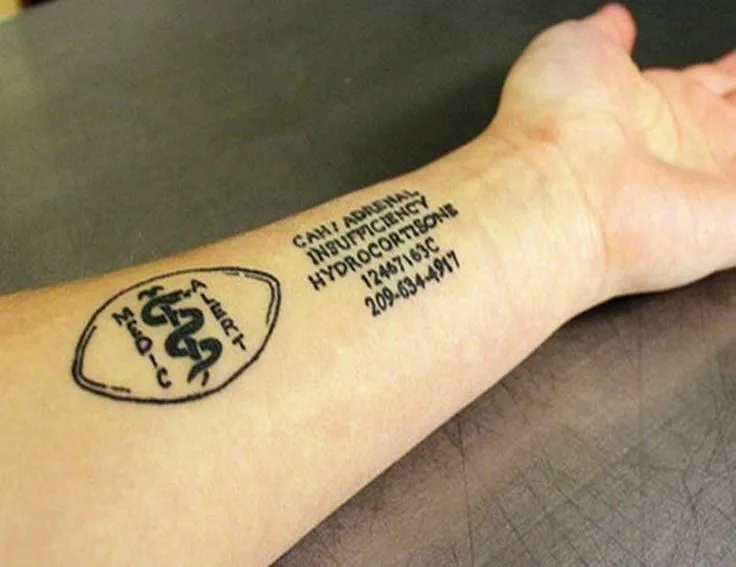 Tatuajes Médicos en Pinterest | Tatuaje De Alerta Médica, Tatuaje ... Tatuajes Médicos en Pinterest | Tatuaje De Alerta Médica, Tatuaje ...