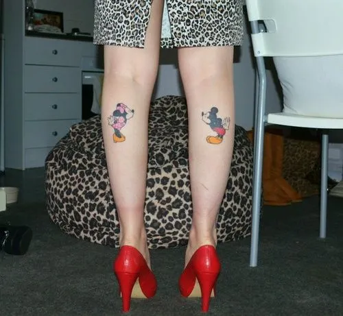 Tatuajes de Mickey Mouse y Minnie | Tattoos | Pinterest