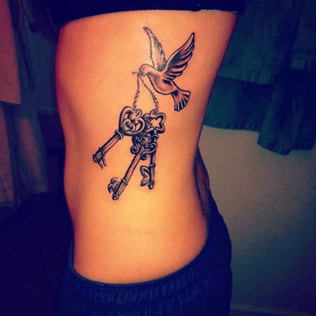 TATUAJES PARA MUJER: TATUAJES LLAVES