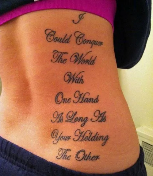 Tatuajes para mujeres de frases en español - Imagui Tatuajes para mujeres de frases en español - Imagui