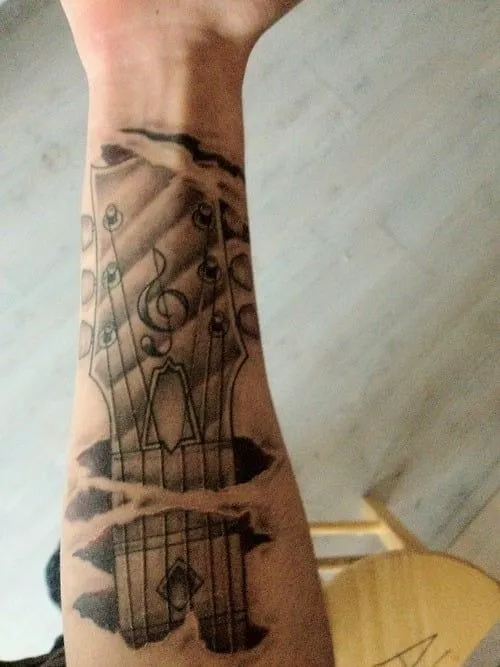 tatuajes notas musicales Archives - Tatuajesxd