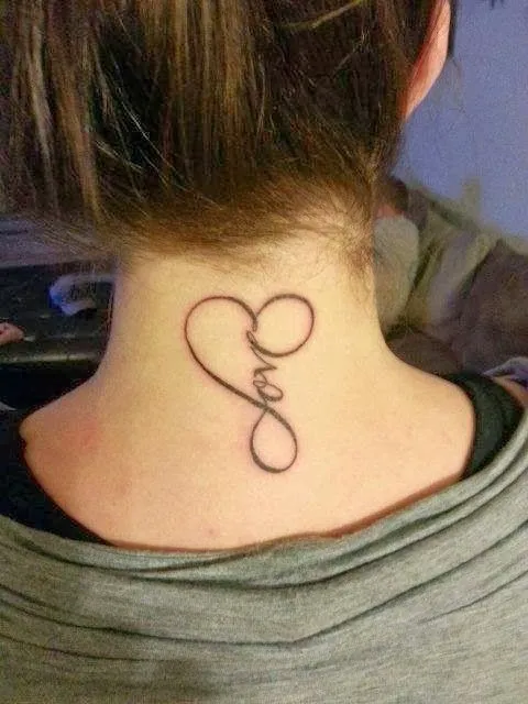 tatuajes en nuca y cuello de mujer | .