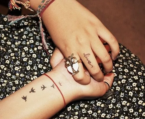 Tatuajes de Pájaros by Pequeños Tatuajes on Pinterest | Tatuajes ...