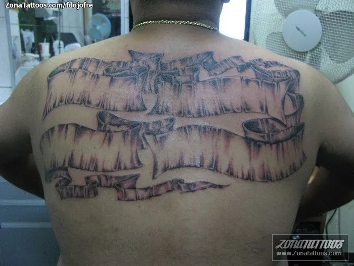 Tatuaje de fdojofre - Pergaminos Espalda