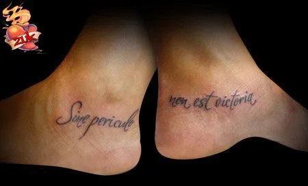 Tatuajes en el pie frases - Imagui
