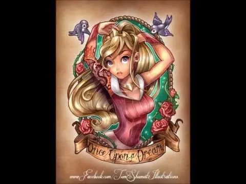 Tatuajes De Princesas De Disney - YouTube