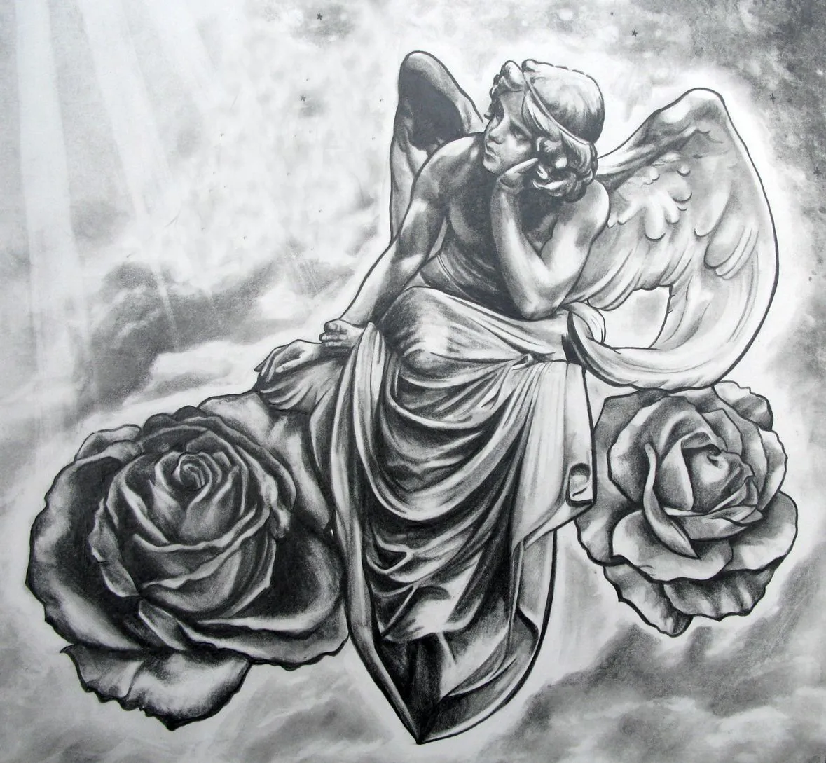 Tatuajes de rosas de dolares - Imagui
