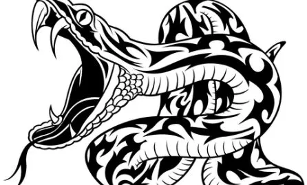 Tatuajes de serpientes con estilo tribal - Mil Recursos