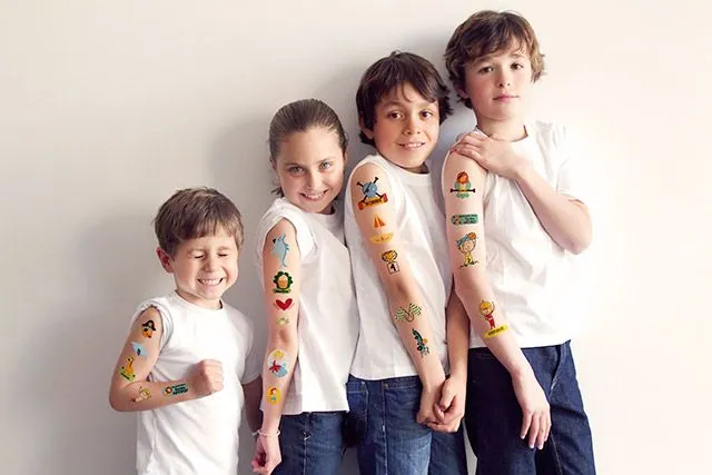 Tatuajes temporales para niños - Regalos originales y ... Tatuajes temporales para niños - Regalos originales y ...
