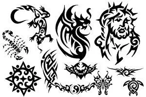 Tatuajes de Tribales Para Photoshop
