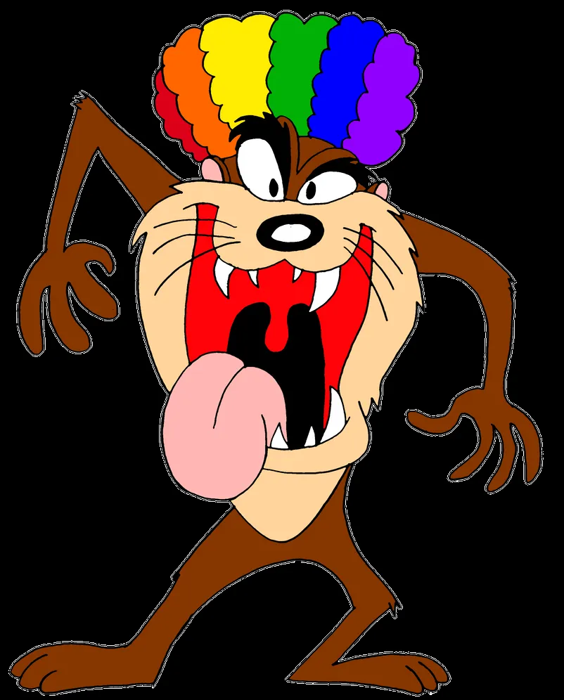 Taz Circus Afro by Brermeerkat16 on DeviantArt Taz Circus Afro by Brermeerkat16 on DeviantArt