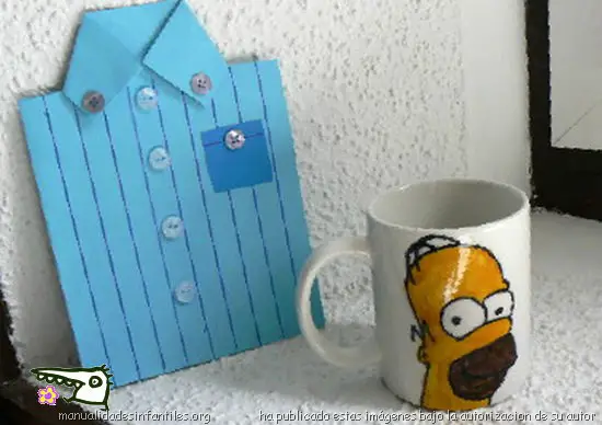 Taza decorada a lo Homer Simpson para el Dia del Padre ... Taza decorada a lo Homer Simpson para el Dia del Padre ...