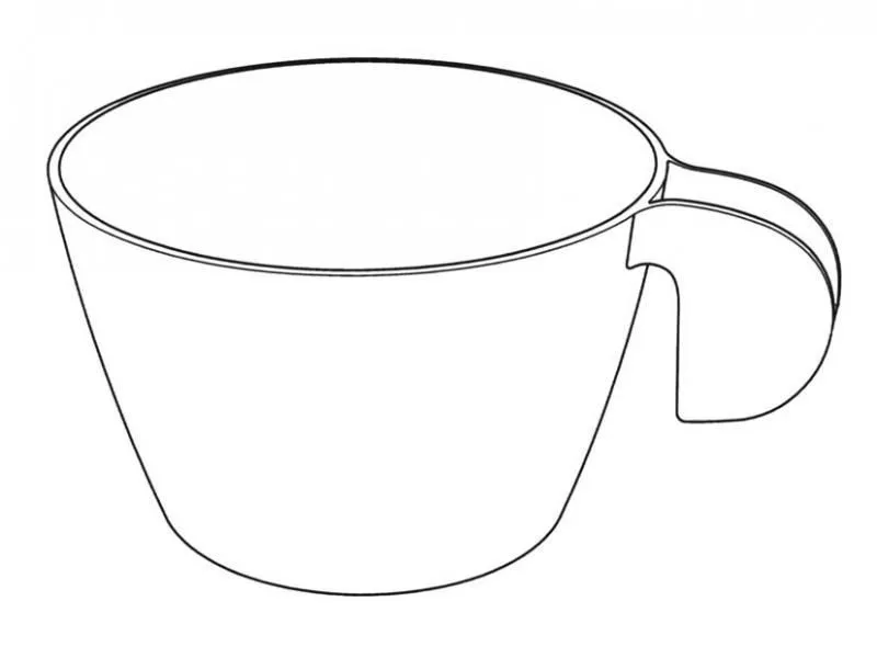 TAZA PARA COLOREAR Colouring Pages