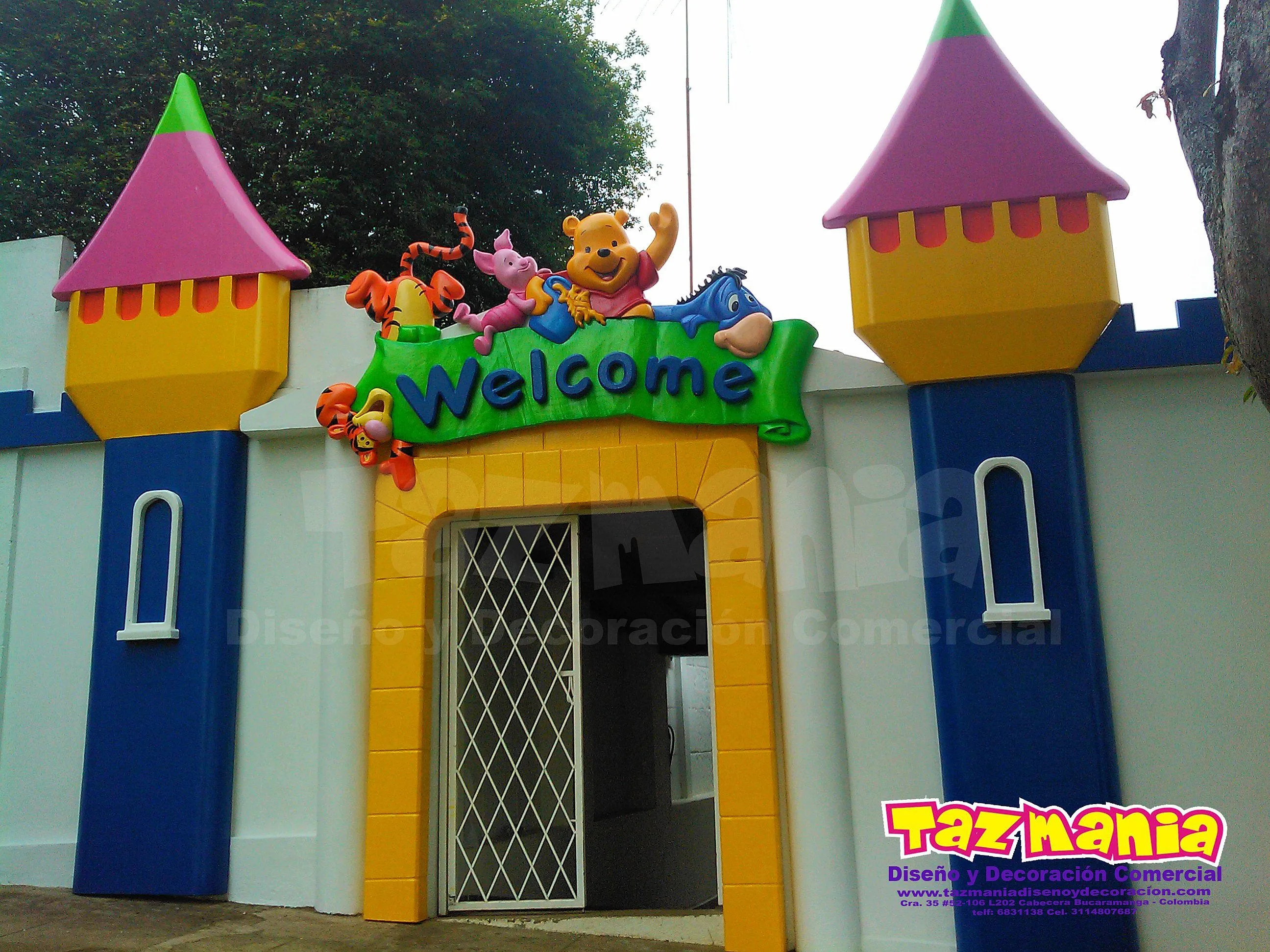Tazmania diseño y decoración comercial. Decoración en Icopor ... Tazmania diseño y decoración comercial. Decoración en Icopor ...