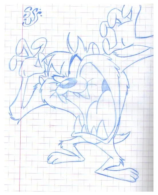 Tazmania - Sketch by Winter-Freak on deviantART Tazmania - Sketch by Winter-Freak on deviantART