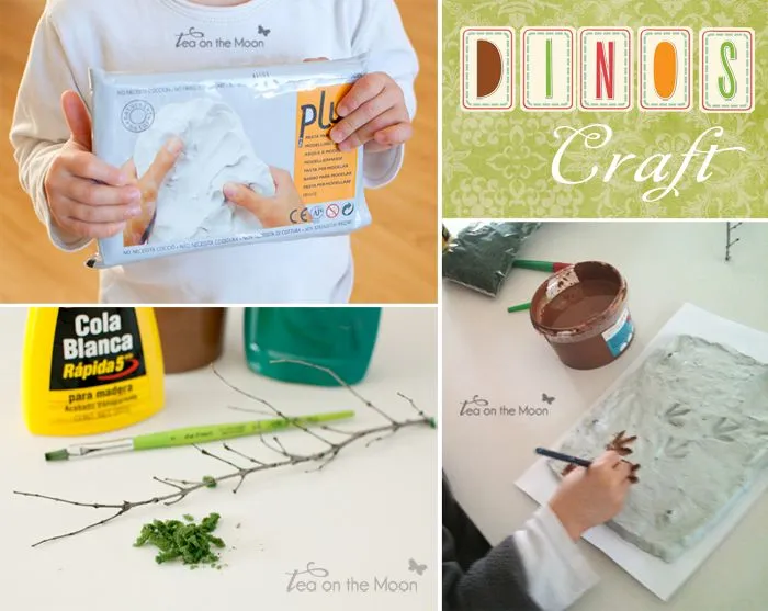Tea On The Moon: Dinosaurios: manualidades, fiesta y un libro + ... Tea On The Moon: Dinosaurios: manualidades, fiesta y un libro + ...