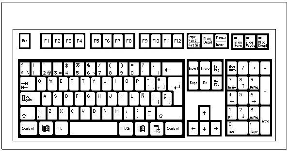 Teclado para colorear para niños de inicial - Imagui Teclado para colorear para niños de inicial - Imagui