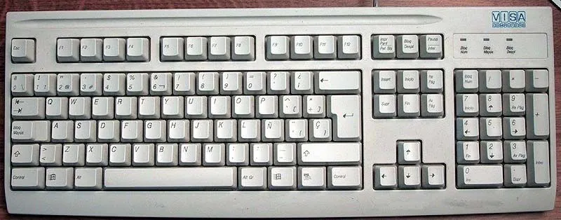 Teclado del pc - Imagui