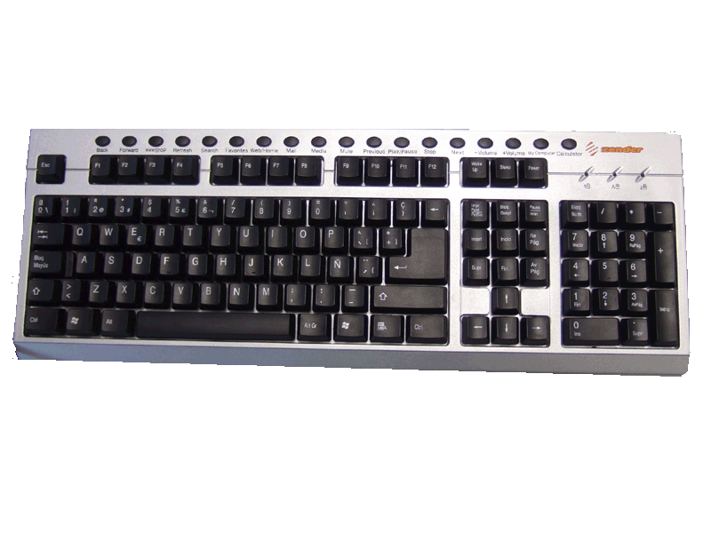 Teclado de computadora para colorear - Imagui Teclado de computadora para colorear - Imagui