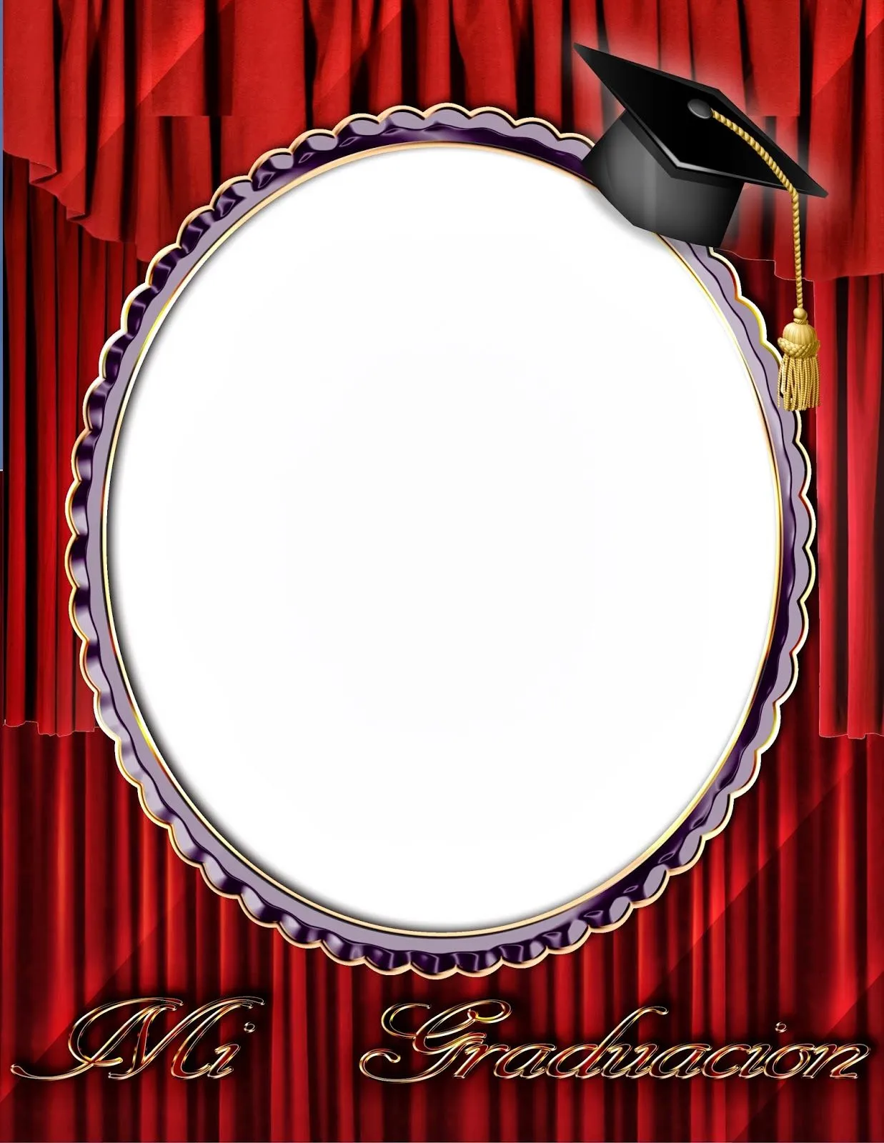 Marco digital para fotos de graduación - Frames Marco digital para fotos de graduación - Frames