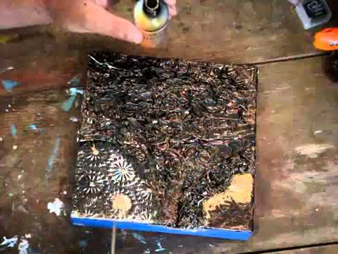 Técnica Mixta con Papel Aluminio.mp4 - YouTube Técnica Mixta con Papel Aluminio.mp4 - YouTube