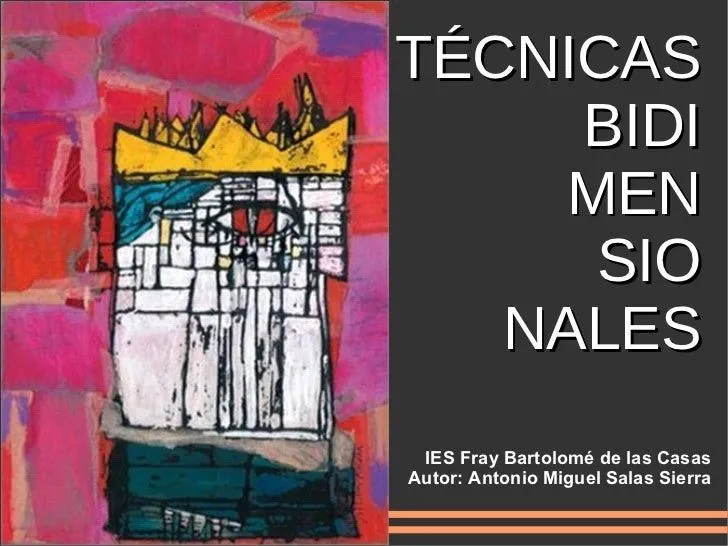 TÉCNICAS BIDIMENSIONALES