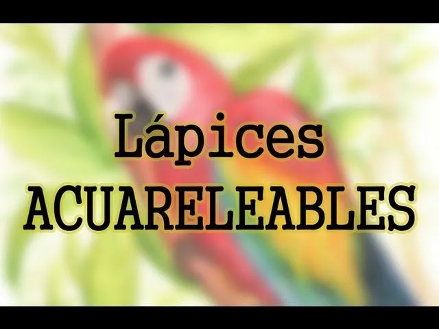Técnicas de Ilustración 16 LÁPICES ACUARELABLES (Propiedades, uso ... Técnicas de Ilustración 16 LÁPICES ACUARELABLES (Propiedades, uso ...