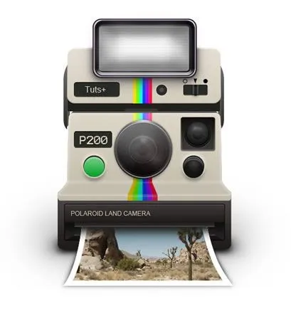 Técnicas para ilustrar una cámara de fotos réflex y polaroid en ...