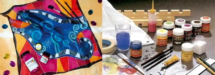 Técnicas para pintar sobre seda | Pintura y Artistas Técnicas para pintar sobre seda | Pintura y Artistas