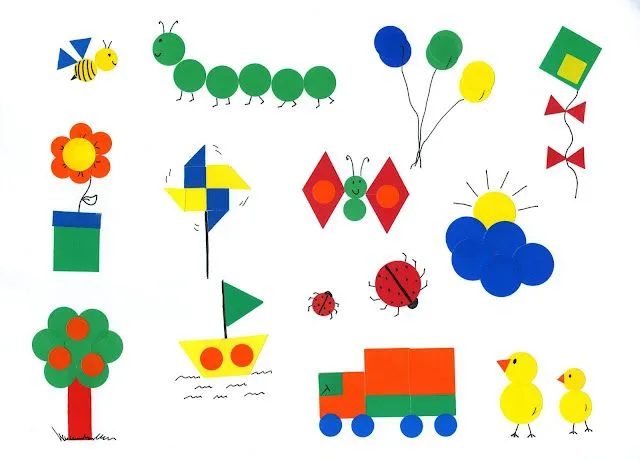 MIS TÉCNICAS PLÁSTICAS: DIBUJOS CON GOMETS