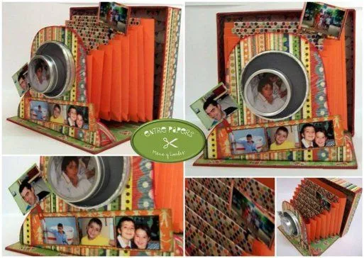 Portaretratos con scrapBook - Imagui