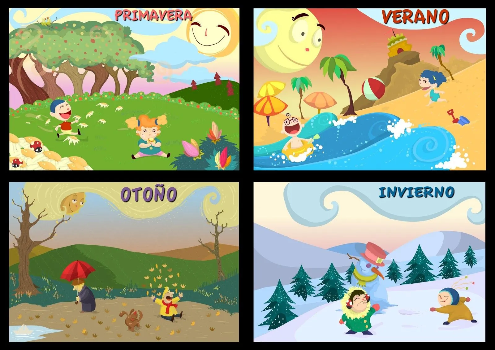 Técnico en Educación Parvularia: Estaciones del año Técnico en Educación Parvularia: Estaciones del año