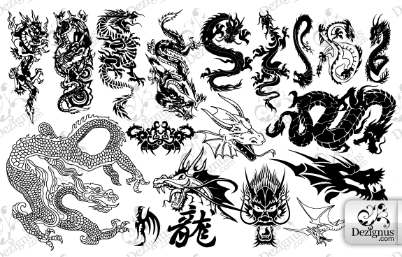 TECNOLOGIA | DISEÑO|: 88 brushes de alta resolución de dragones ... TECNOLOGIA | DISEÑO|: 88 brushes de alta resolución de dragones ...
