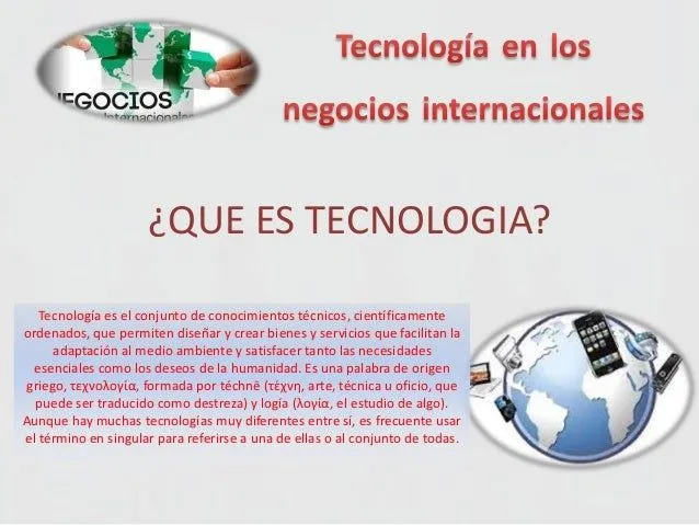 Que es tecnologia. sergio a