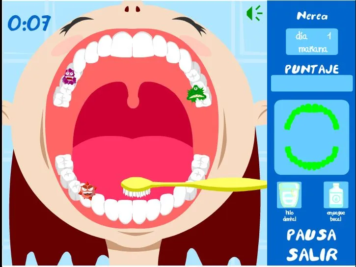 Nuevas Tecnologías Aplicadas a la Educación: Juego "Sonrisas sanas"