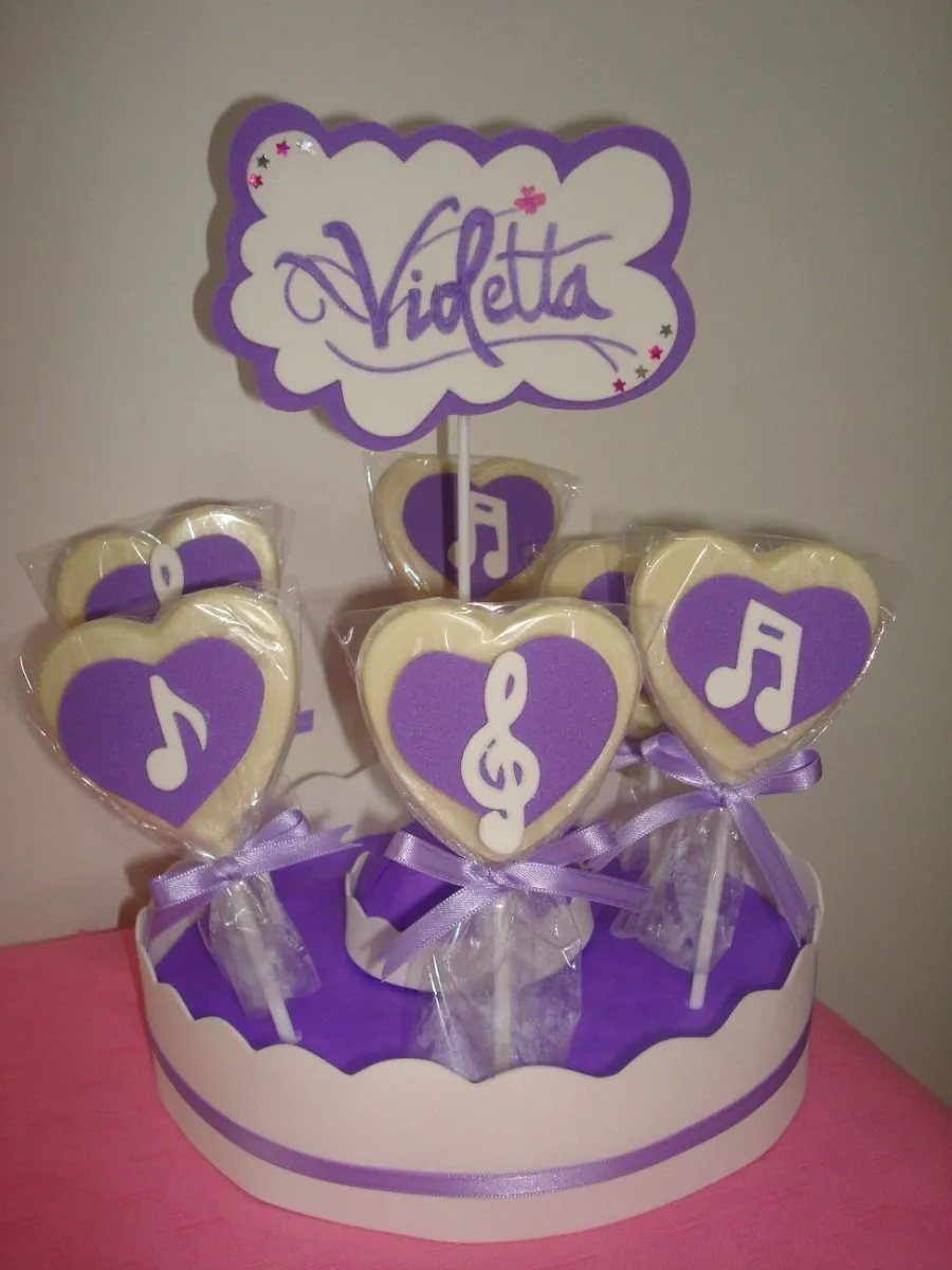 Decoracion Violetta