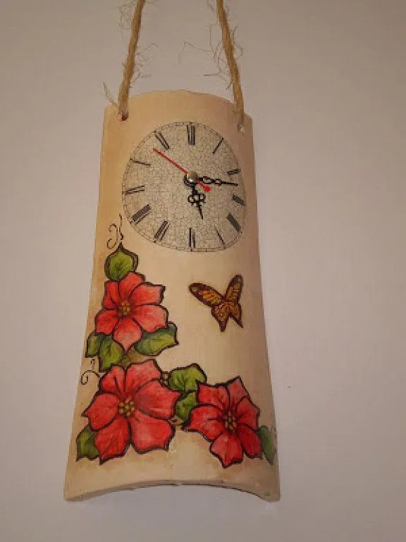 teja decoradas en relieve (2) | Aprender manualidades es ... teja decoradas en relieve (2) | Aprender manualidades es ...