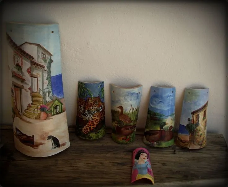 Tejas decoradas con servilletas y papel de arroz | Tejas | Pinterest Tejas decoradas con servilletas y papel de arroz | Tejas | Pinterest