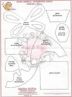 tejas y manualidades de pepi: PATRONES HADAS tejas y manualidades de pepi: PATRONES HADAS
