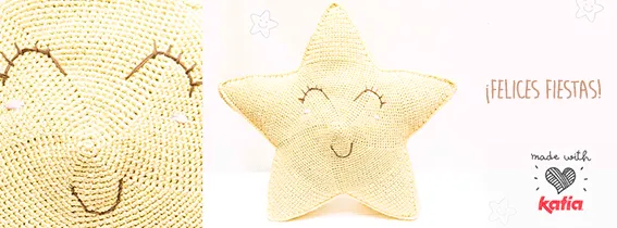 Teje y brilla con esta estrella de ganchillo en tus manos - Lanas ...