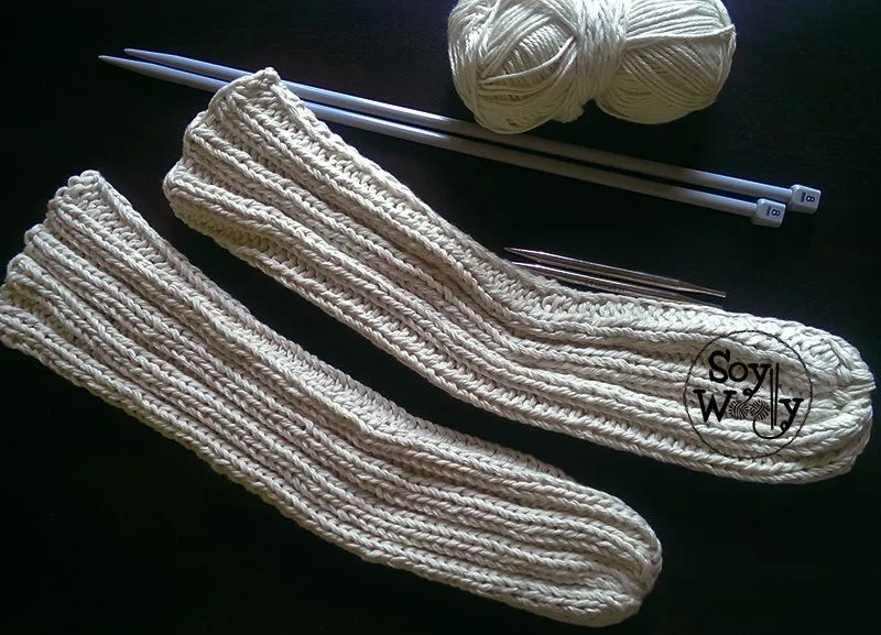 Teje los Calcetines más fáciles que hay con dos agujas | Soy Woolly