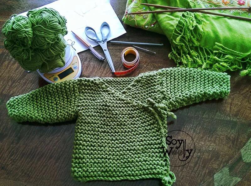 Teje una chaqueta, jersey, saquito de bebé con dos agujas | Soy Woolly Teje una chaqueta, jersey, saquito de bebé con dos agujas | Soy Woolly