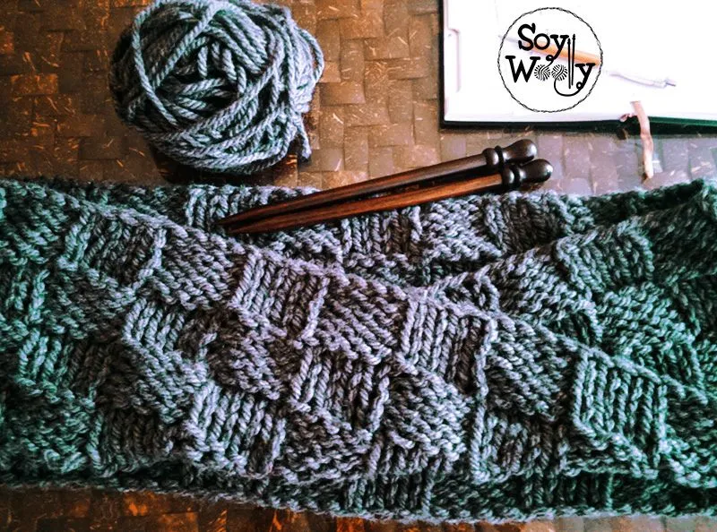 Teje un cuello infinito fácil y rápido con dos agujas | Soy Woolly Teje un cuello infinito fácil y rápido con dos agujas | Soy Woolly