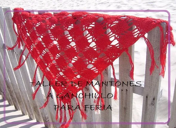Tejelandia: TALLER DE FERIA: MANTONES Y PICOS Tejelandia: TALLER DE FERIA: MANTONES Y PICOS